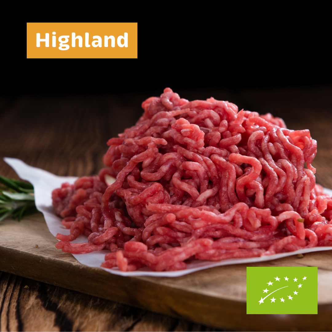 Mięso mielone na burgery 80/20 EKO (wołowina rasy Highland) 1000 g