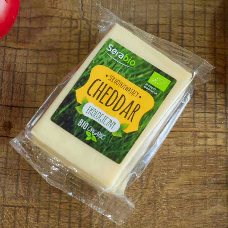 Ser Ekologiczny Cheddar 200 g