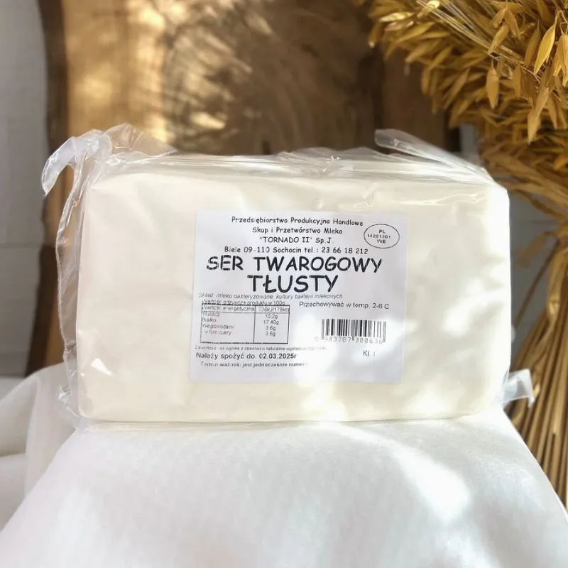 Twaróg tłusty ok. 0,40 kg