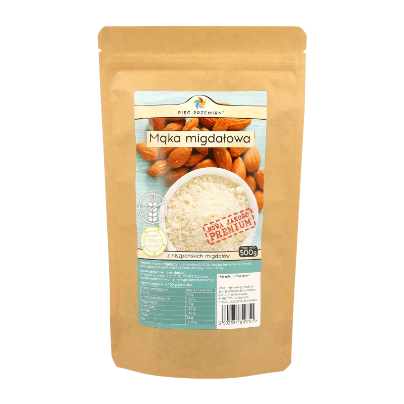 Mąka migdałowa bezglutenowa 500 g