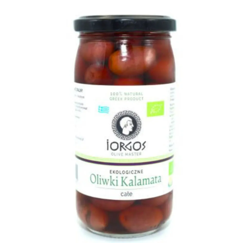 Oliwki Kalamata całe EKO 370 g (import)