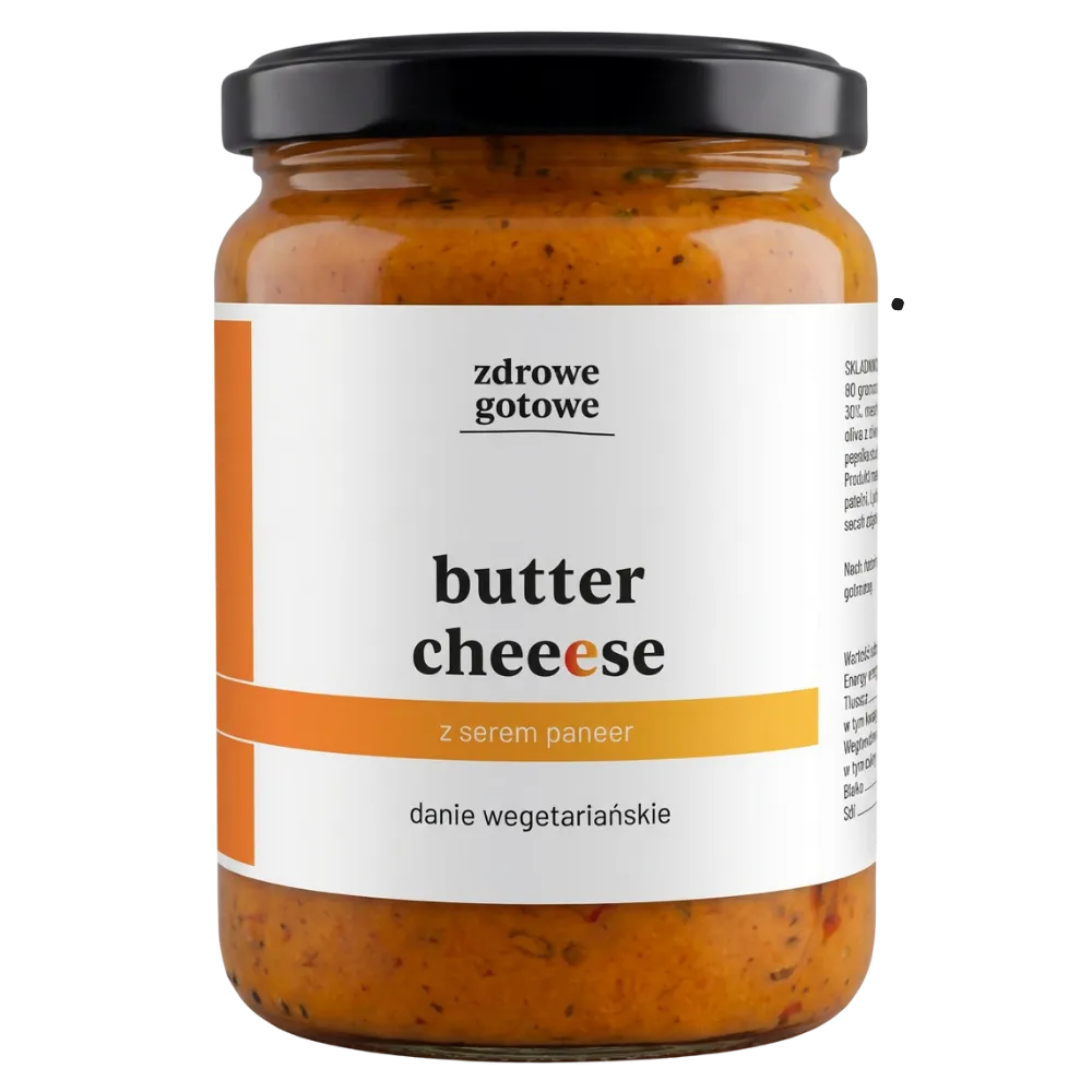 Butter cheese z serem paneer (wegetariański) 540 ml