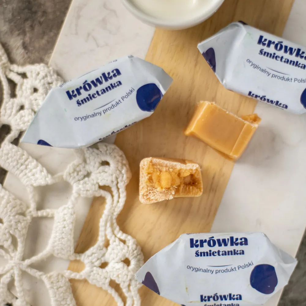 Krówka rzemieślnicza śmietanka 250 g