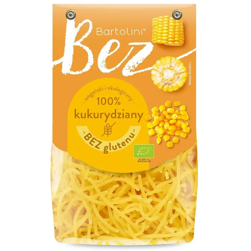 Makaron kukurydziany krajanka bezglutenowy EKO 250 g