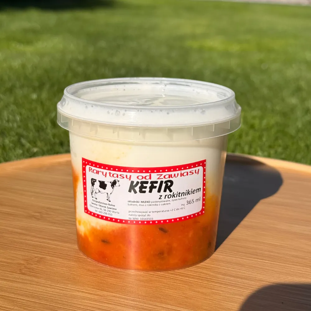 Kefir z rokitnikiem 365 ml