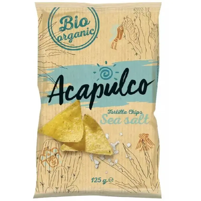 Nachosy naturalne BIO 125 g